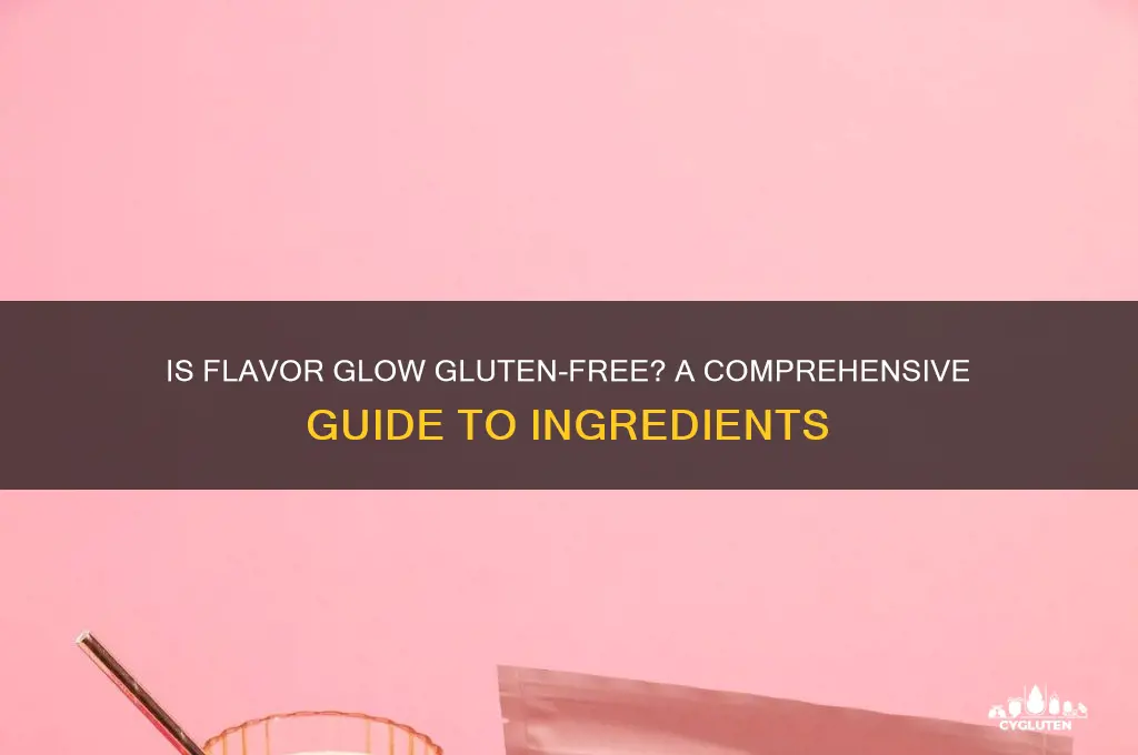 is flavor glow gluten free