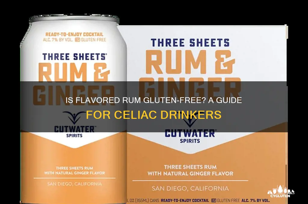 is flavored rum gluten free