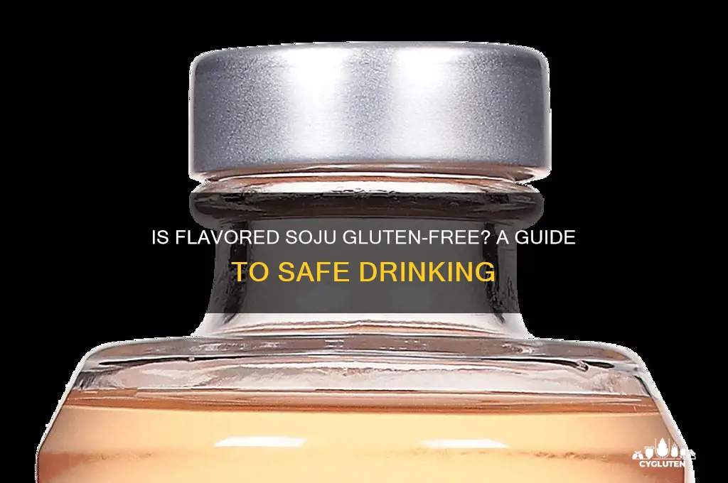 is flavored soju gluten free