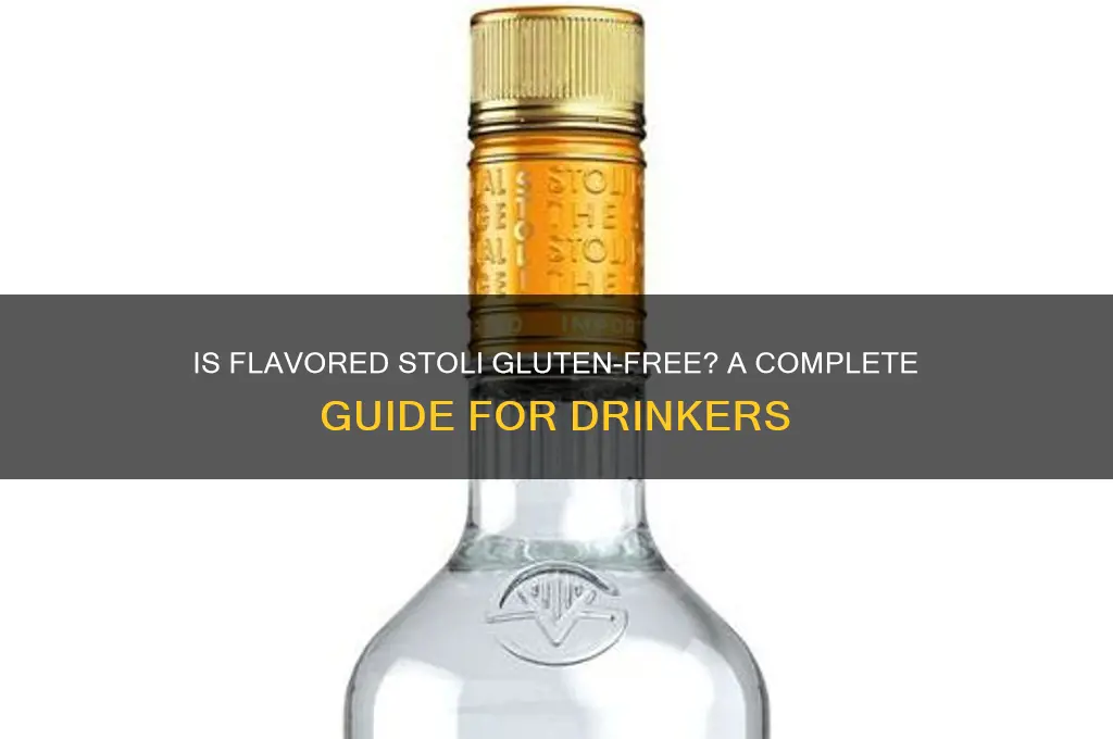 is flavored stoli gluten free