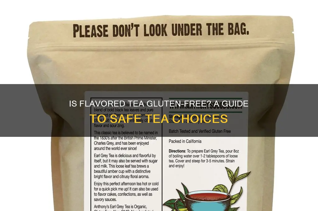 is flavored tea gluten free
