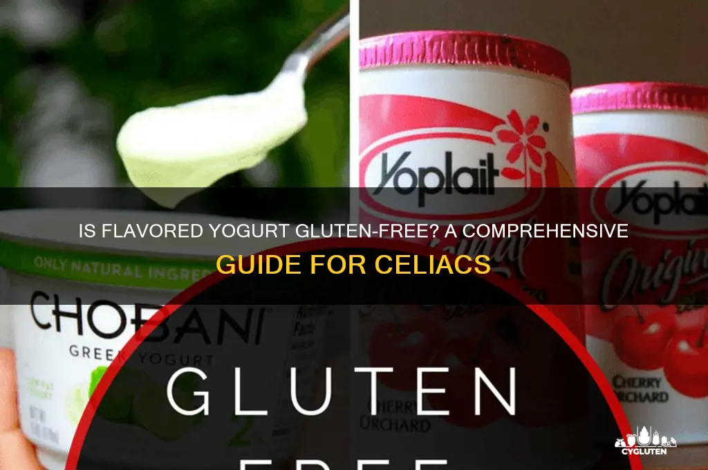 is flavored yogure gluten free