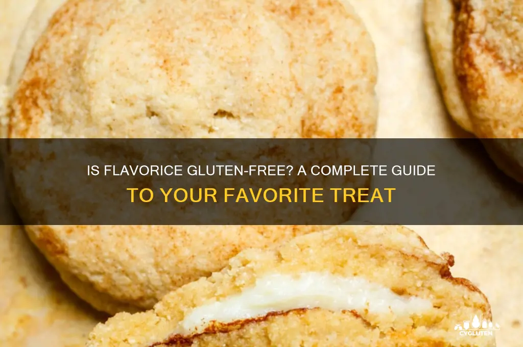 is flavorice gluten free
