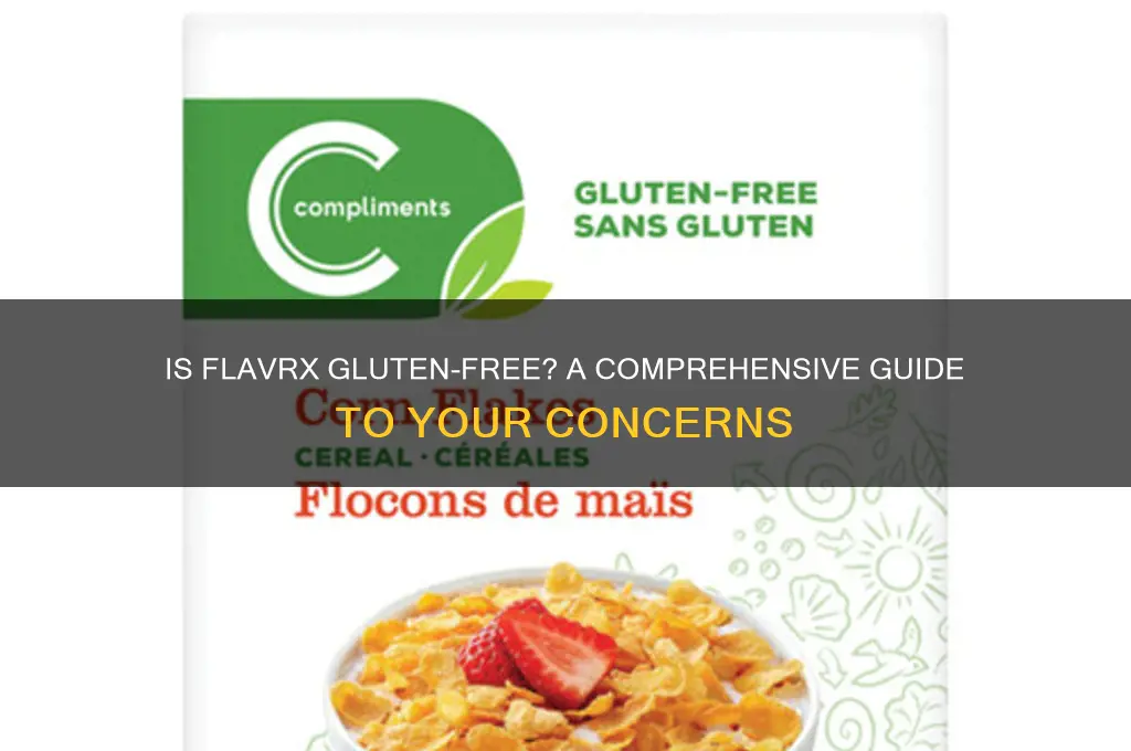 is flavrx gluten free