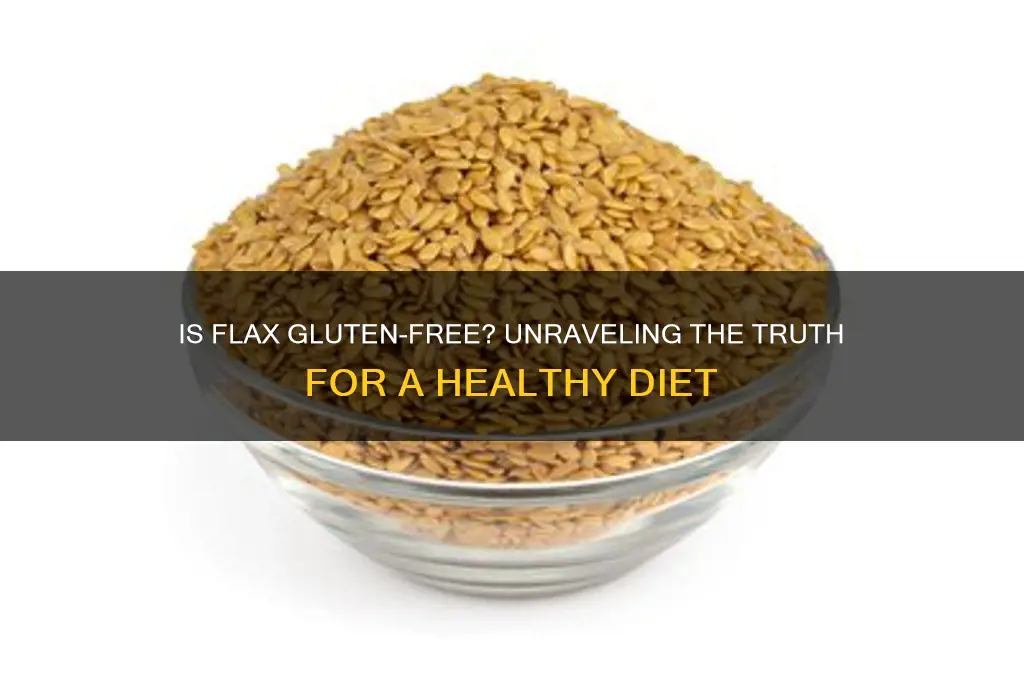 is flax gluten free