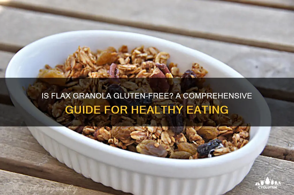 is flax granola gluten free