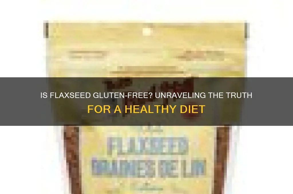 is flaxseed gluten-free