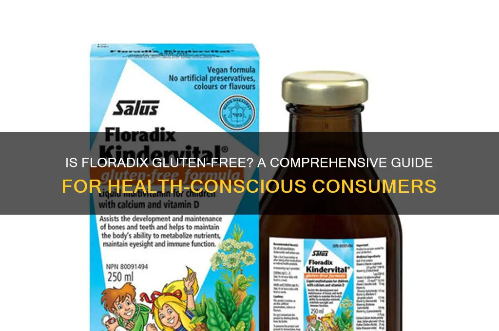 is floradix gluten free