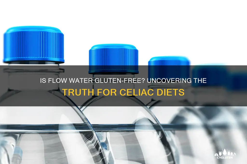 is flow water gluten free