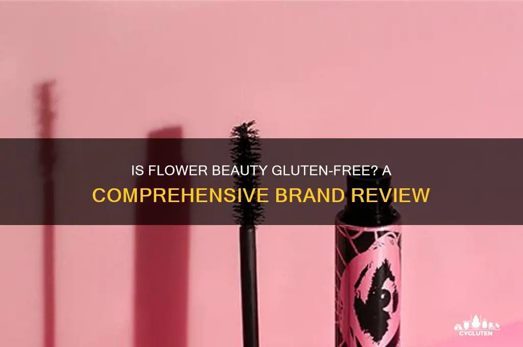 is flower beauty gluten free