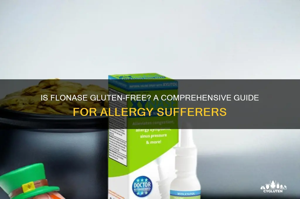 is flownase gluten free