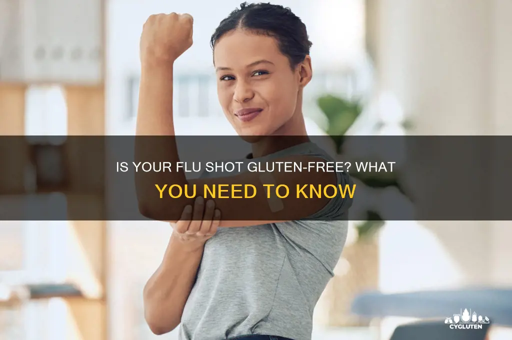 is flu shot gluten free