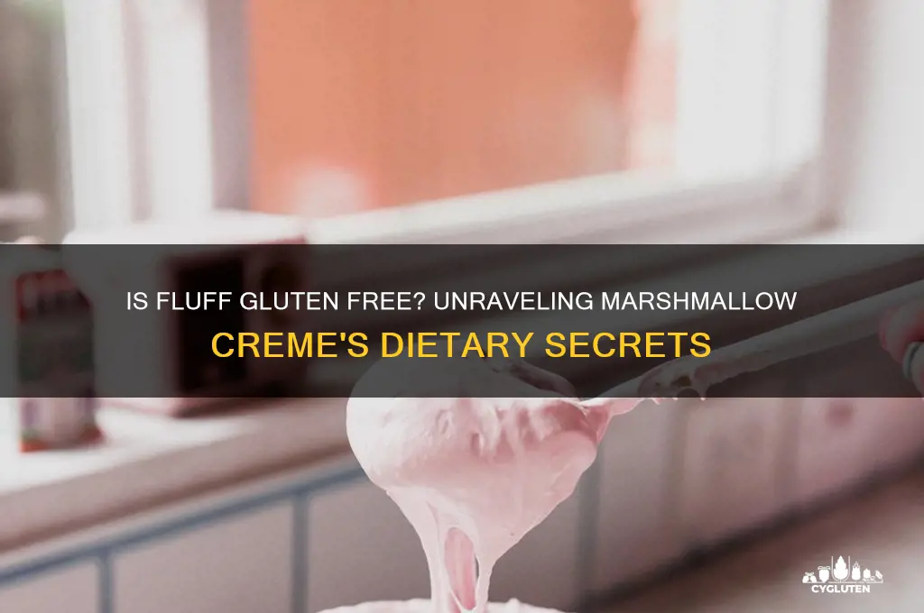 is fluff gluten free