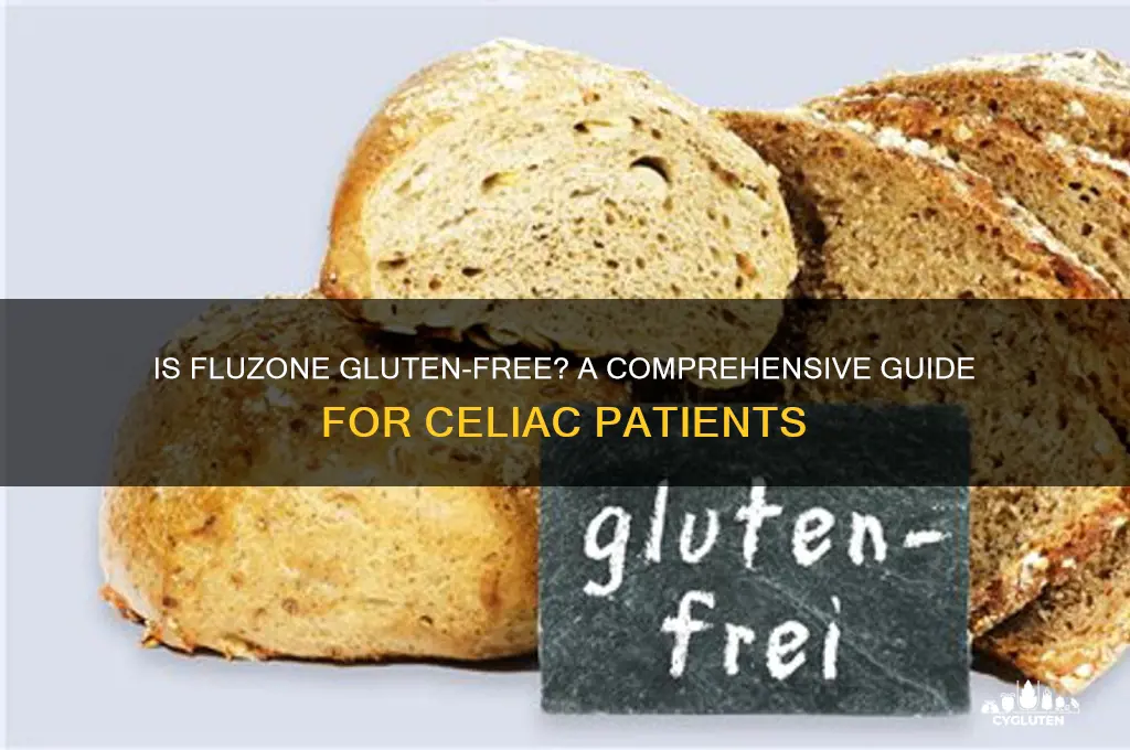 is fluzone gluten free