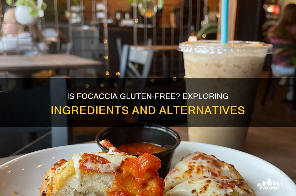is focaccia gluten free