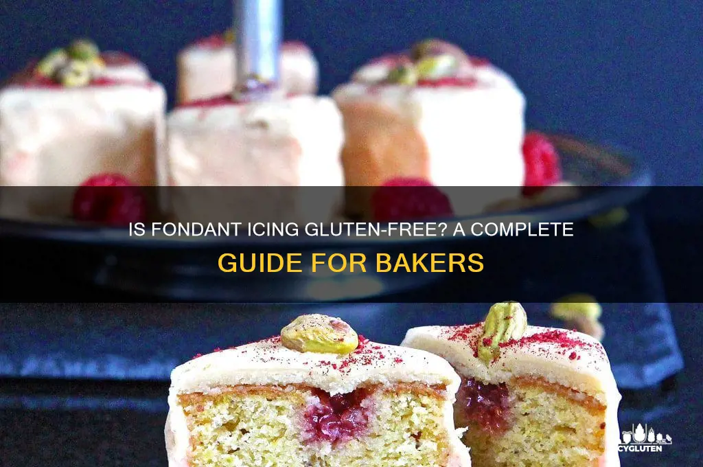 is fondant icing gluten free