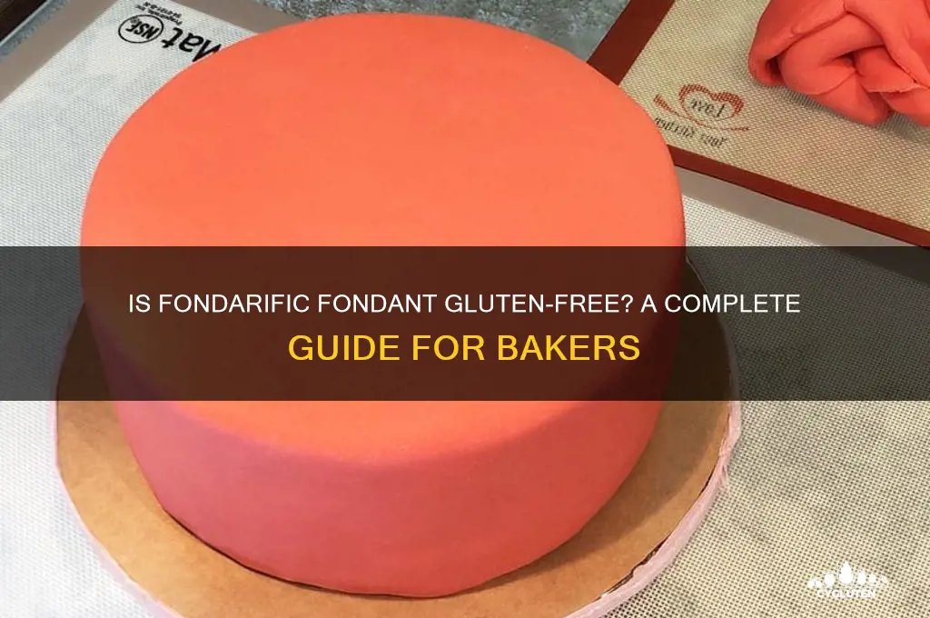 is fondarific fondant gluten free