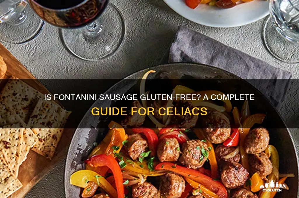 is fontanini sausage gluten free