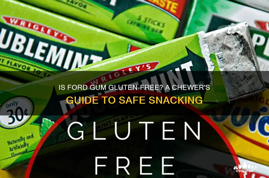 is ford gum gluten free