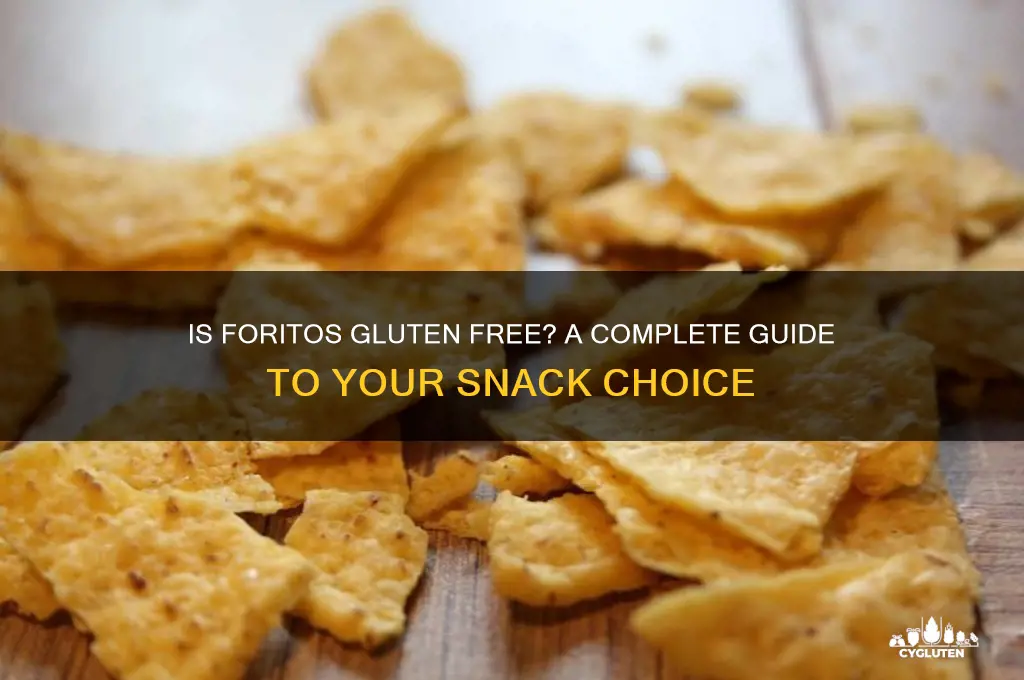 is foritos gluten free
