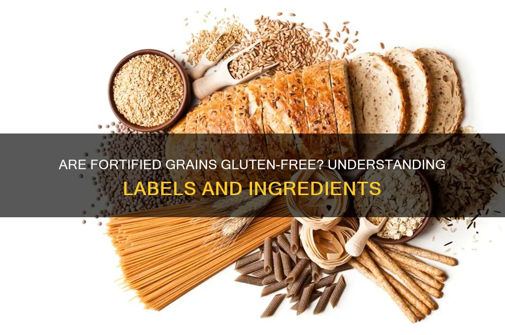 is fortified grains gluten free