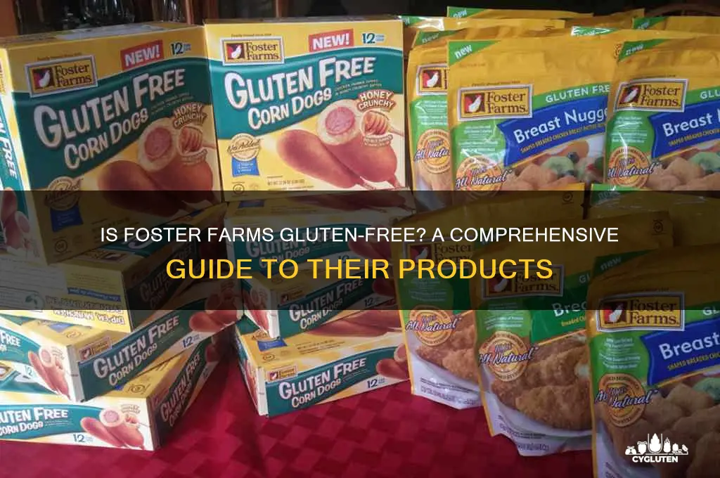 is foster farms gluten free