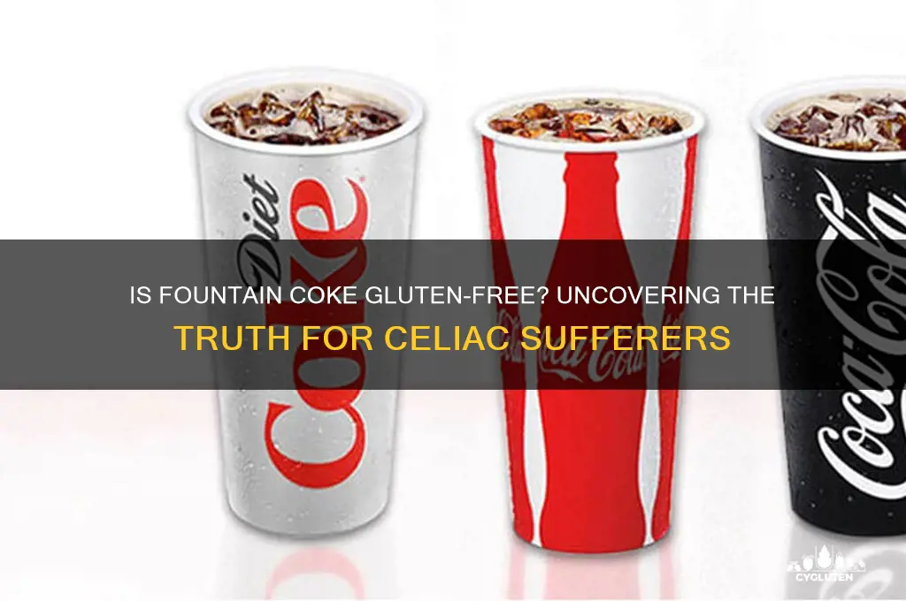 is fountain coke gluten free