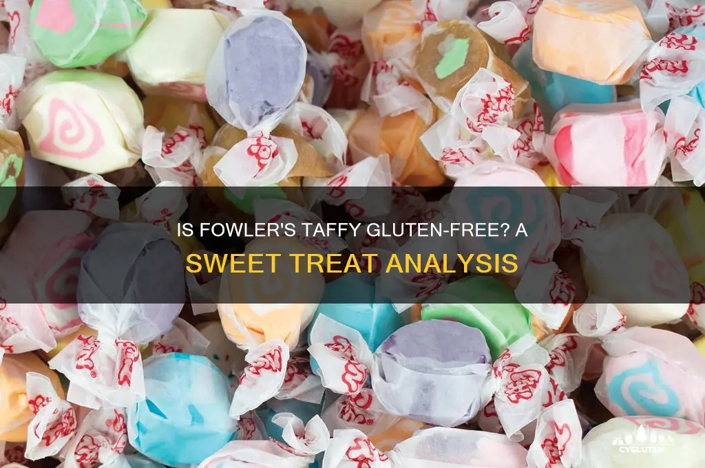 is fowlers taffy gluten free