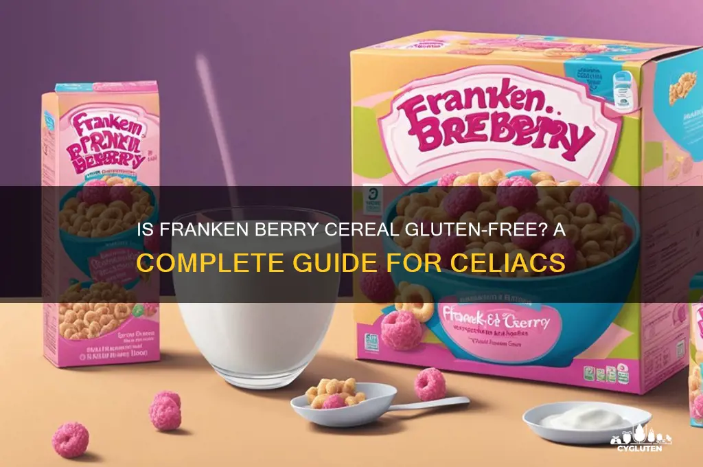 is frankenberry cereal gluten free