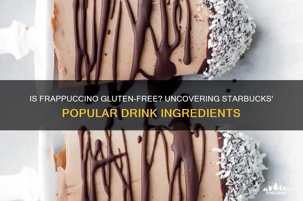 is frappuccino gluten free