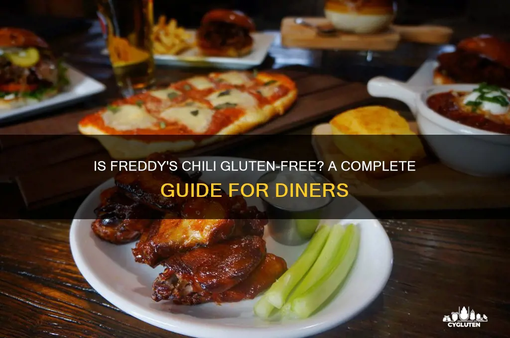 is freddys chili gluten free