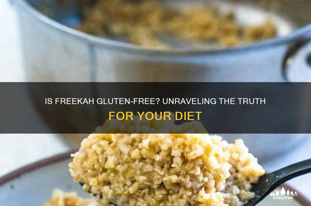 is freekah gluten free