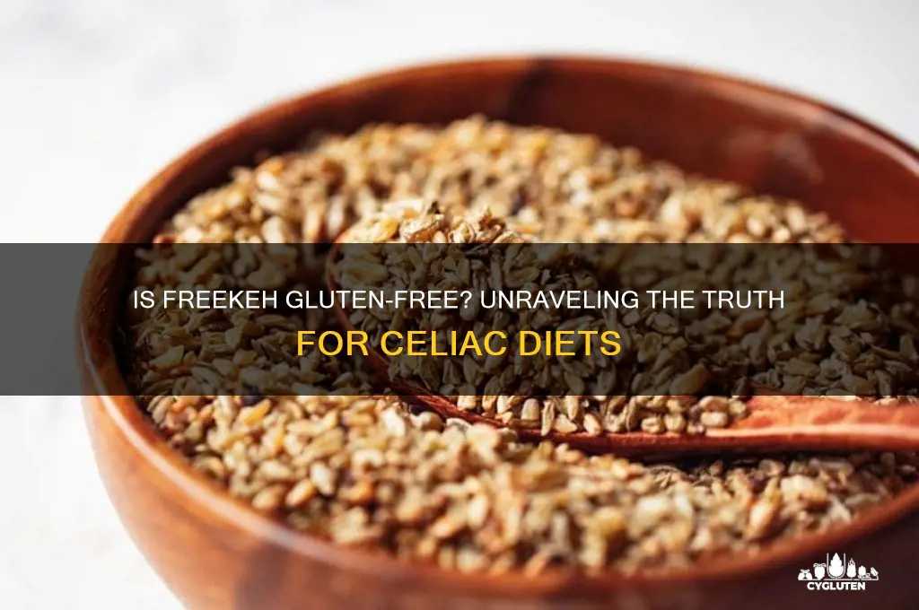 is freekeh gluten-free