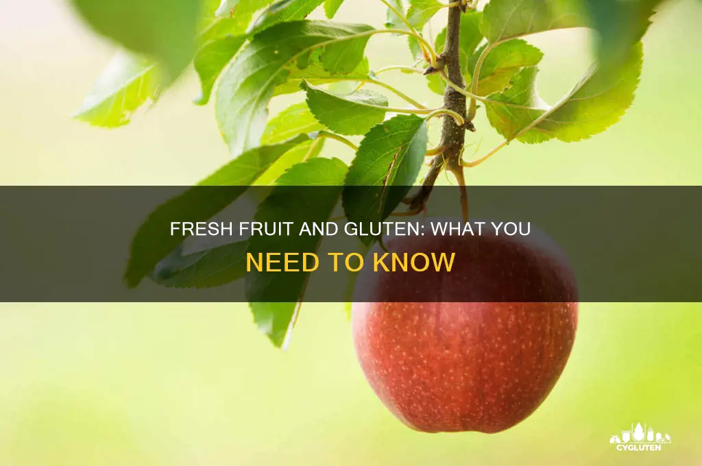 is fresh fruit gluten free