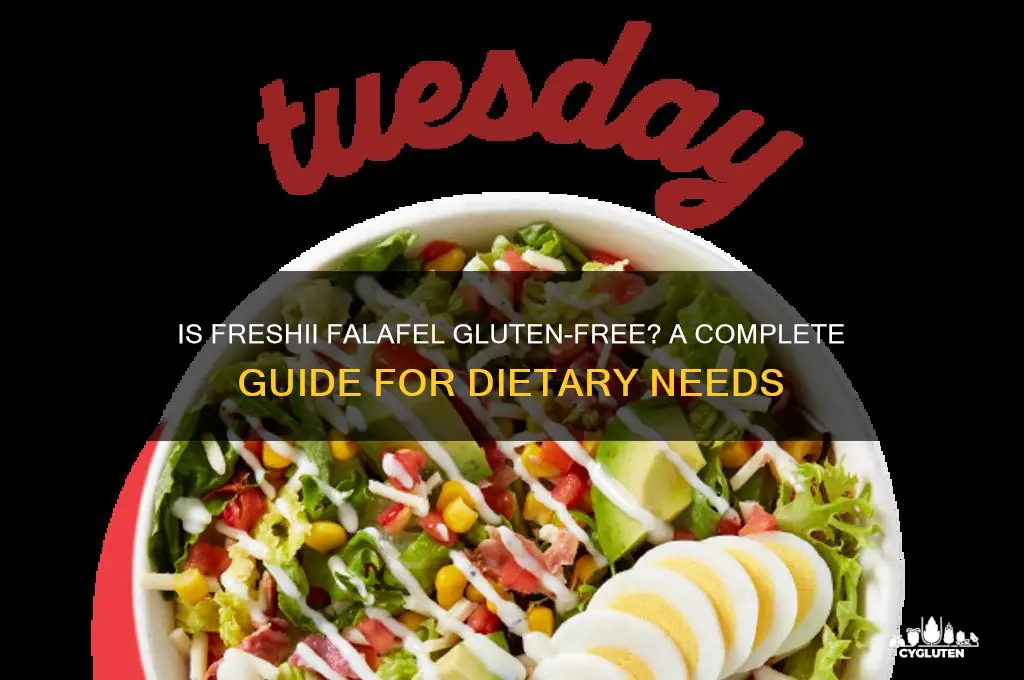 is freshii falafel gluten free