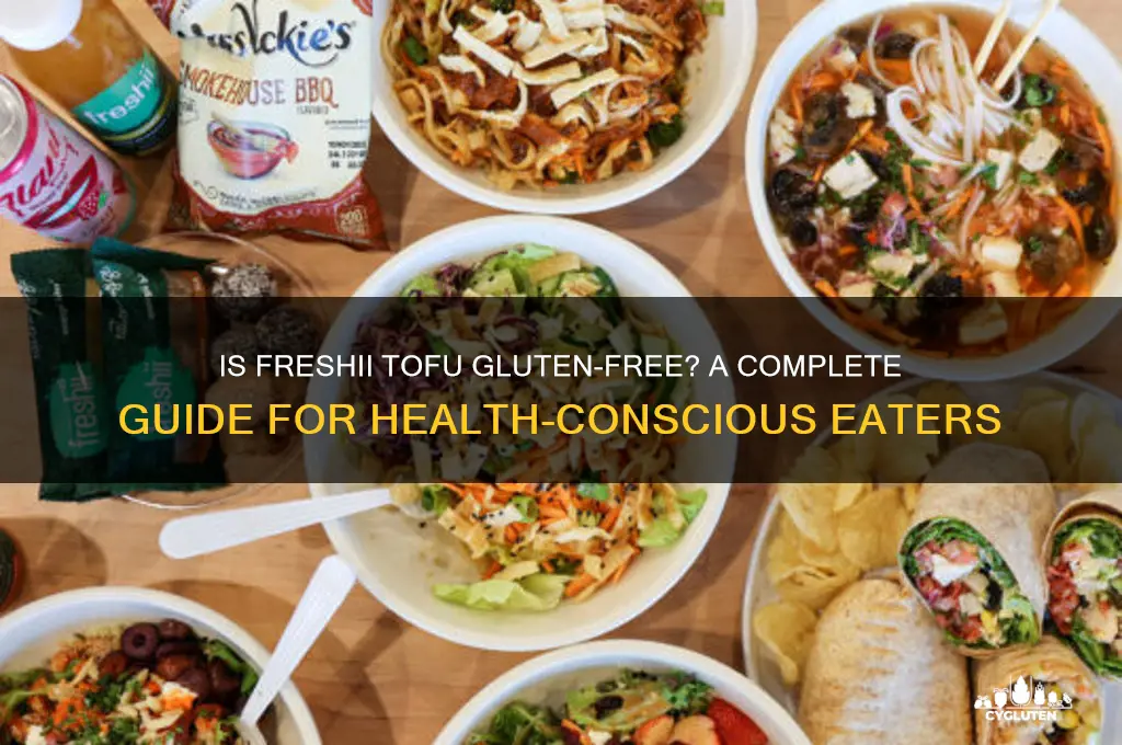 is freshii tofu gluten free