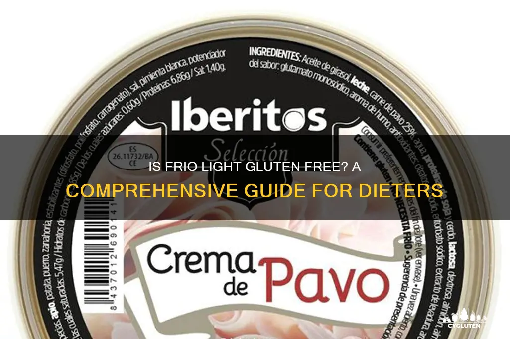 is frio light gluten free