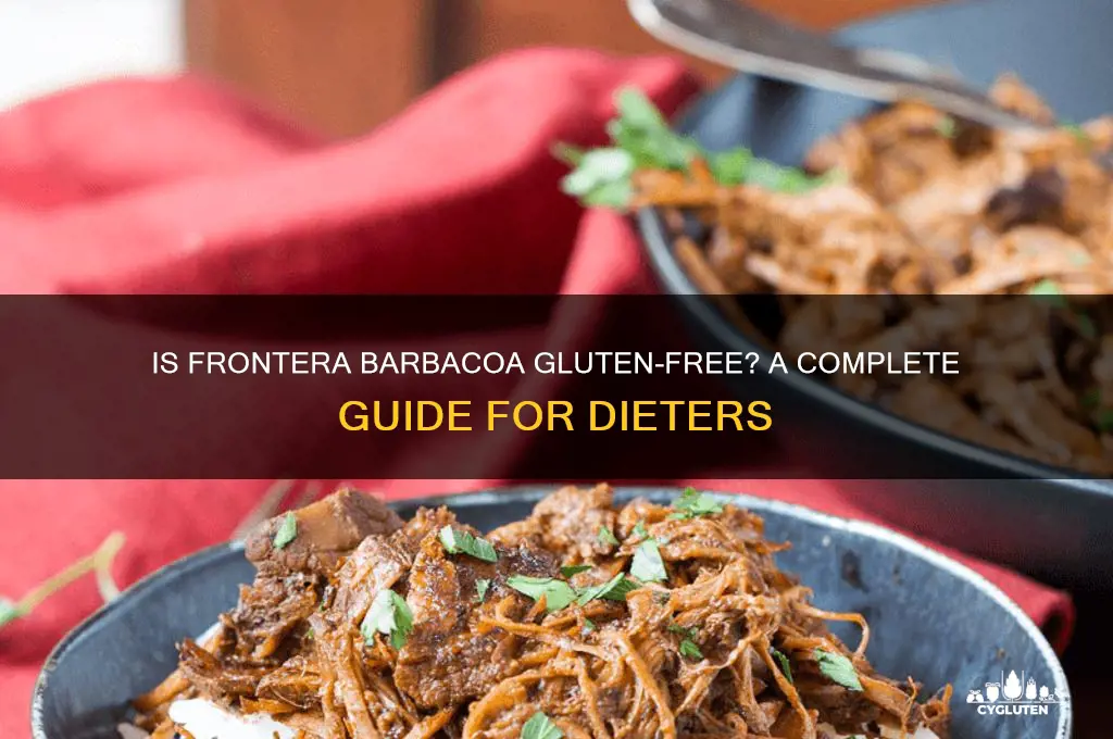 is frontera barbacoa gluten free
