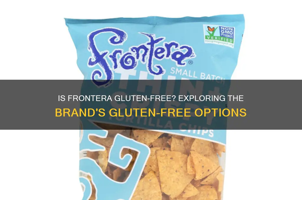 is frontera gluten free