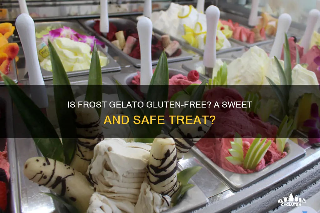 is frost gelato gluten free