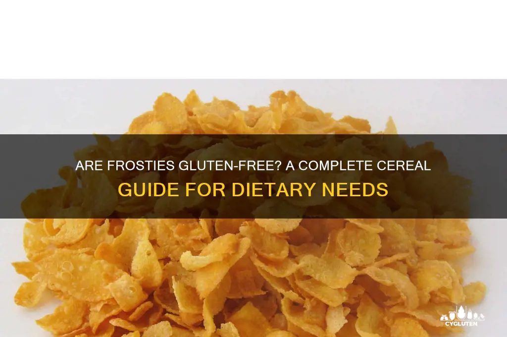 is frosties gluten free