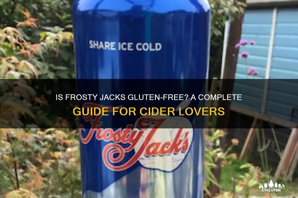 is frosty jacks gluten free