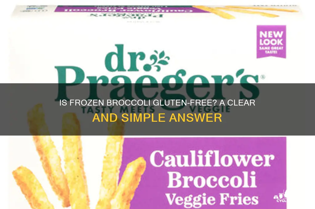 is frozen broccoli gluten free