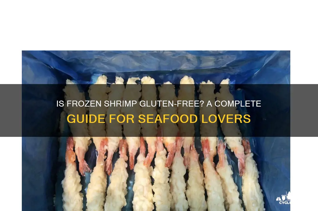 is frozen shrimp gluten free