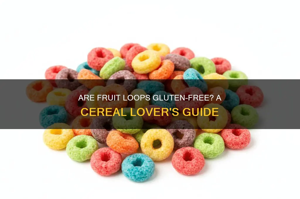 is fruit loops gluten free