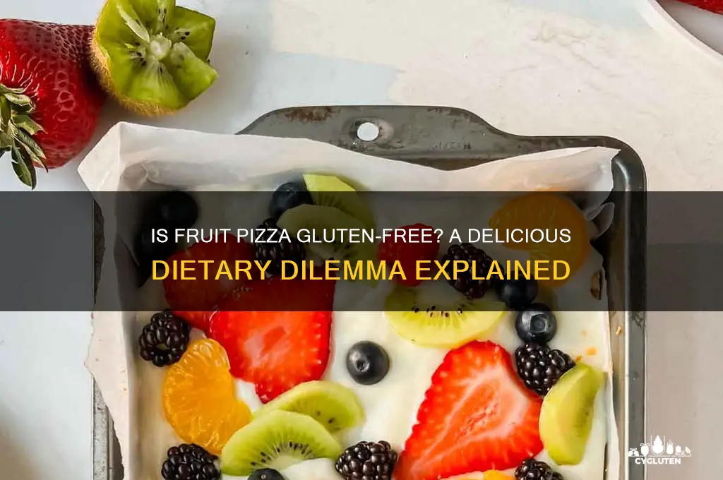 is fruit pizza gluten free