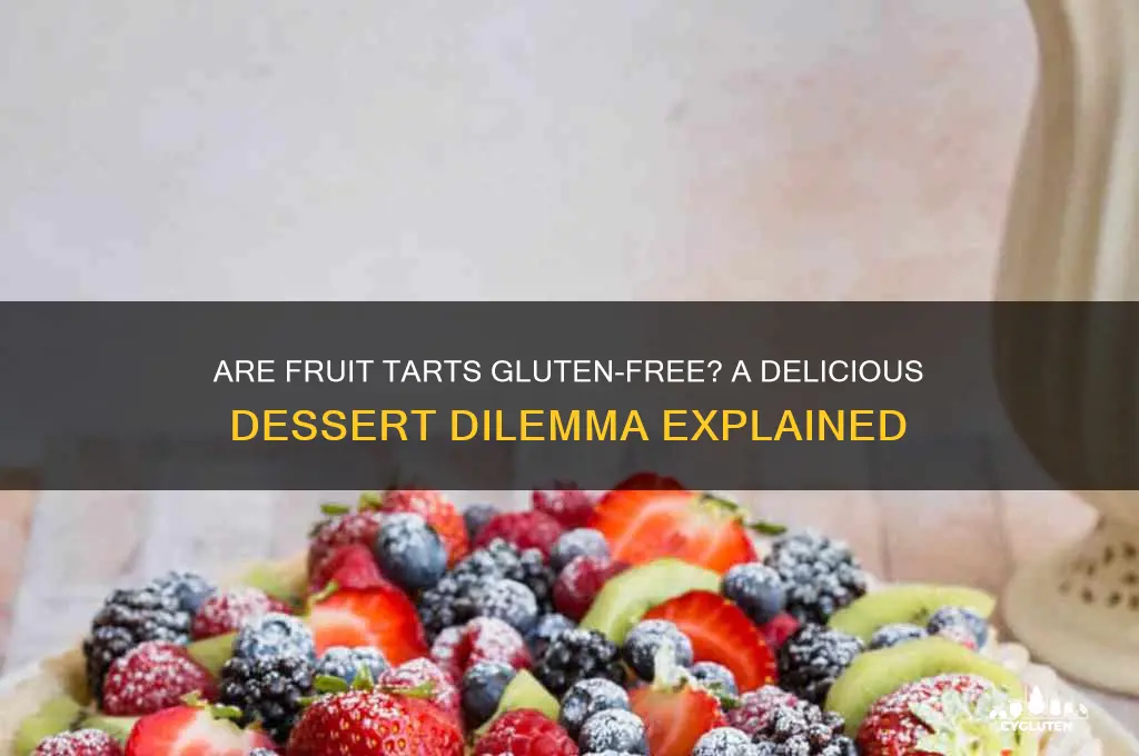 is fruit tart gluten free