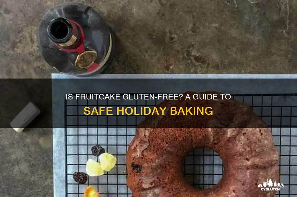 is fruitcake gluten free