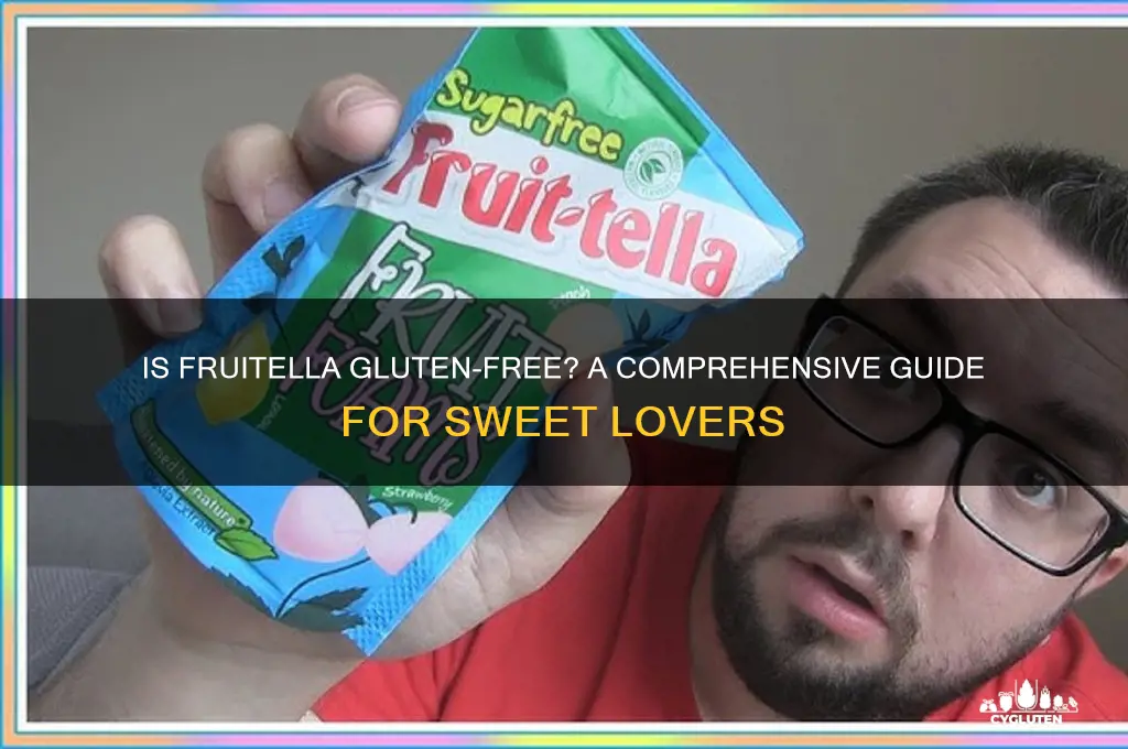 is fruitella gluten free