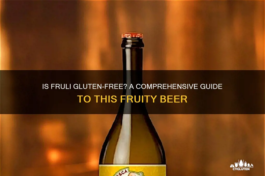 is fruli gluten free